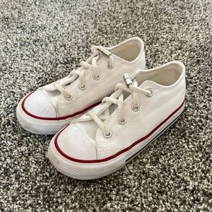 White Converse Shoes Toddler 9 Girl Boy